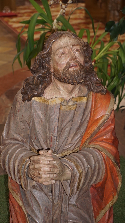 Jesus schwitzt Blut