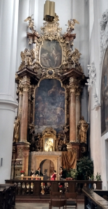 Sebastiansaltar in der Karmelitenkirche