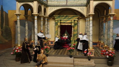 Die Mutter Gottes überreicht den Karmeliten das Skapulier